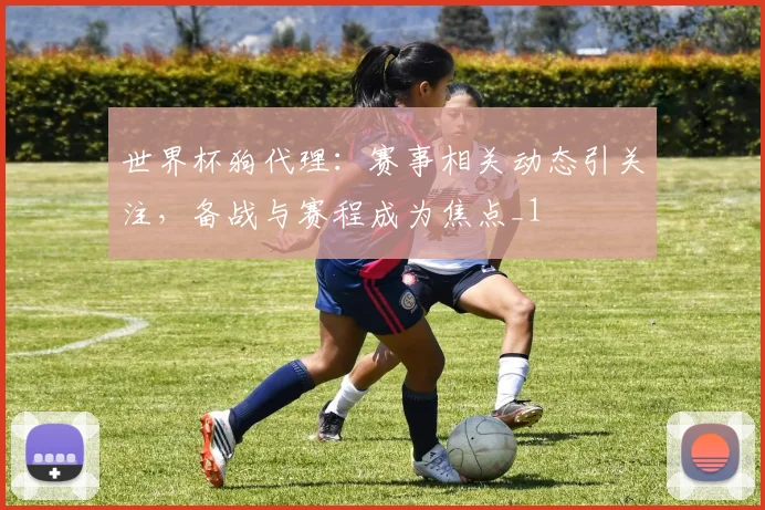 世界杯狗代理：赛事相关动态引关注，备战与赛程成为焦点_1
