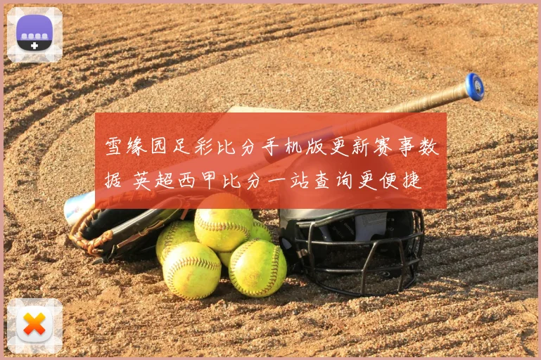 雪缘园足彩比分手机版更新赛事数据 英超西甲比分一站查询更便捷